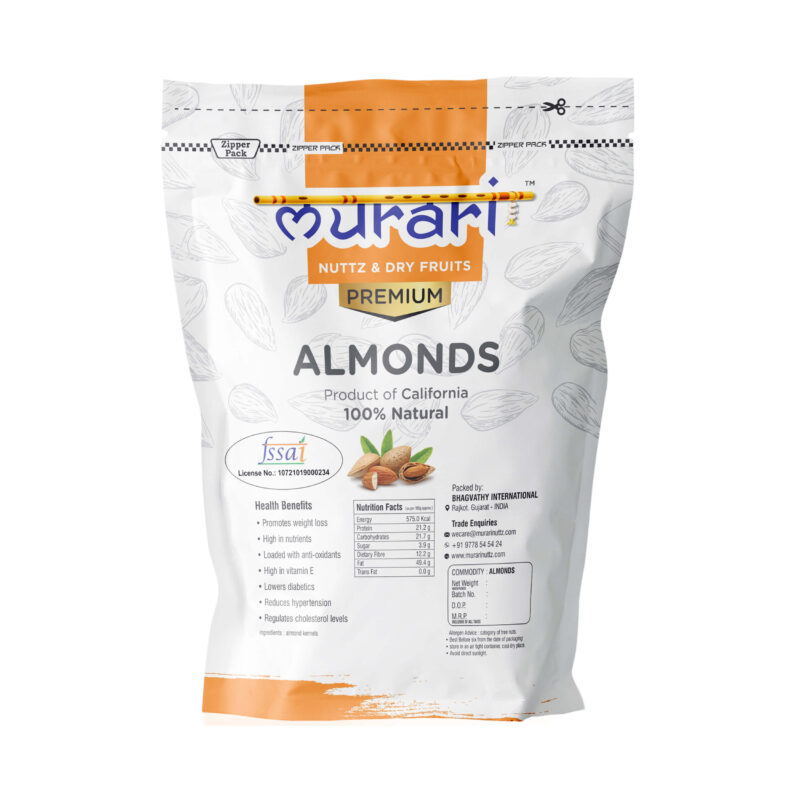 California Premium Almonds (250 g)