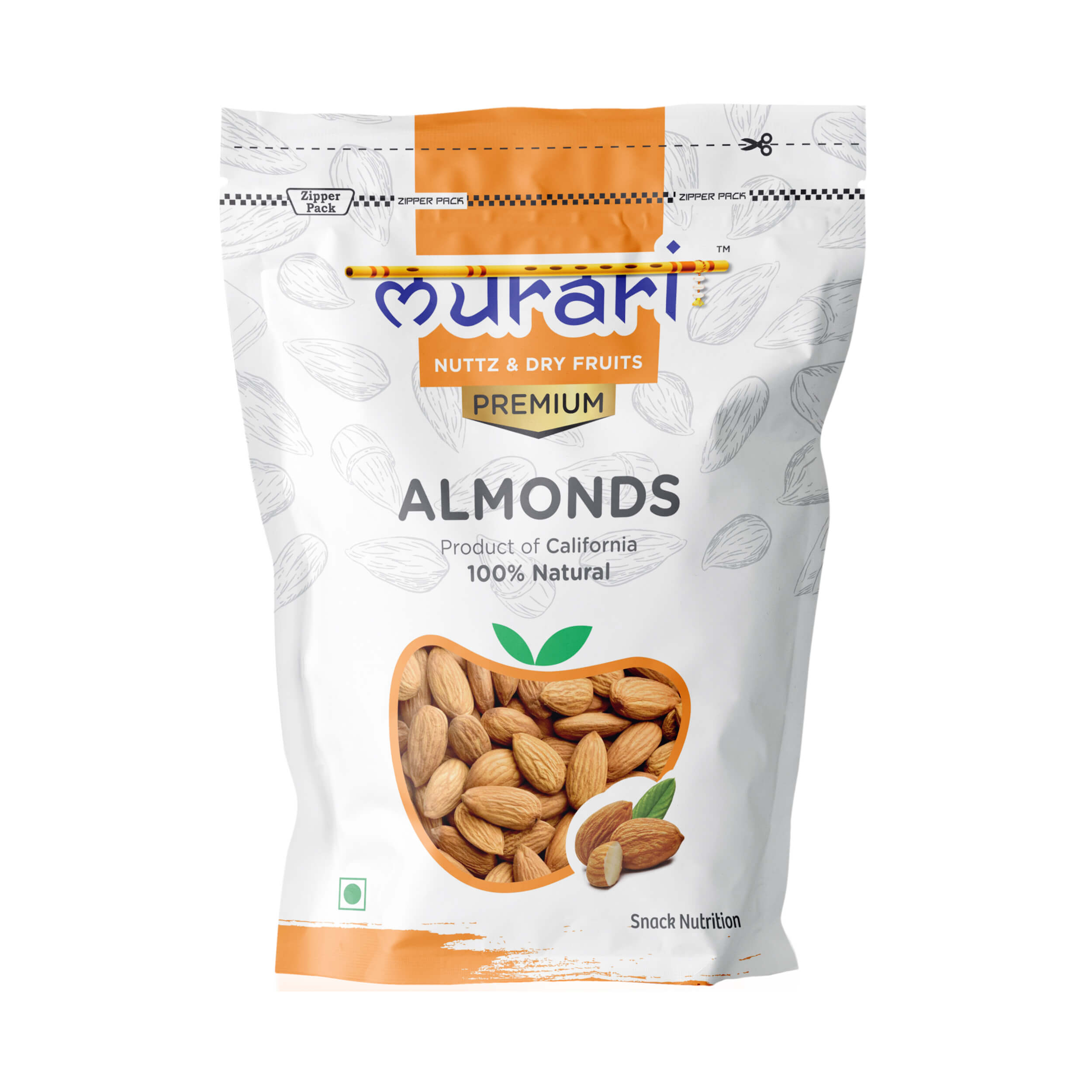 California Premium Almonds (250 g)